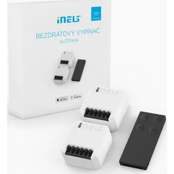 Relé Bezdrátový spínací set INELS Elko EP RFSET WSK-24-B s klíčenkou (2x RFSAI-11B-SL + RFKEY-40/B)