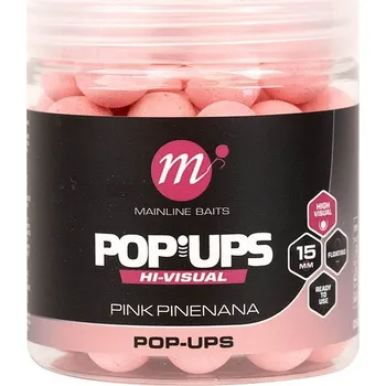 Boilies Plovoucí Boilie Mainline High Visual Pop-Up 250ml Pink Pinenana