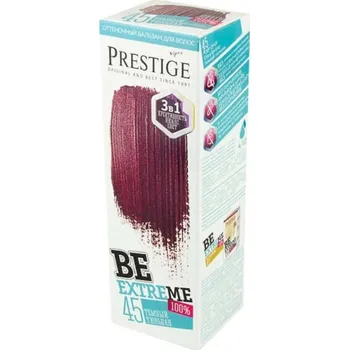 Barva na vlasy Prestige Be Extreme Semi-permanentní barva na vlasy 45 tmavý Tulipán 100 ml