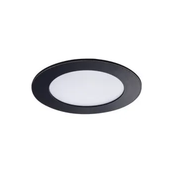 Osvětlení Podhledové LED svítidlo Kanlux ROUNDA V2LED 6W-WW-B teplá bílá 33562