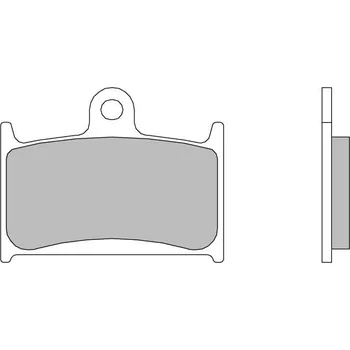 Brzdová destička Brzdové destičky BREMBO Street Sintered Metal - 07SU14SA TRIUMPH Rocket III 2300 2004-2009