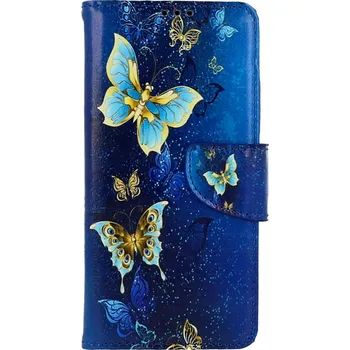 Pouzdro na mobilní telefon Pouzdro Xiaomi Redmi Note 12S knížkové Kouzelní motýlci (kryt neboli obal na Xiaomi Redmi Note 12S)
