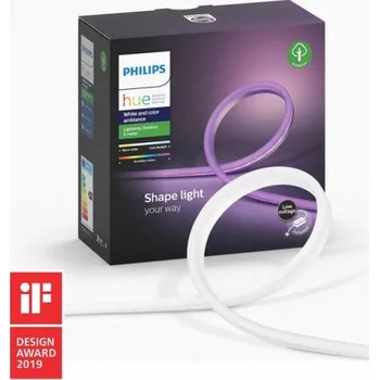 Žárovka Venkovní LED pásek 2m Philips Hue White and Color Ambiance 2000-6500K RGB 8718699709839