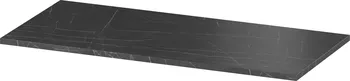Umyvadlová deska Cersanit Larga S932-059 deska na skříňku 100 cm mramor černá