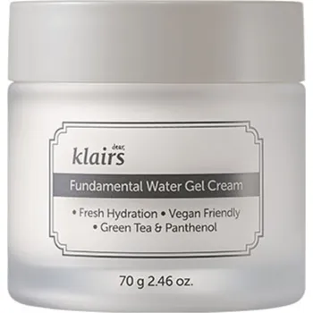Pleťový krém DEAR KLAIRS - FUNDAMENTAL WATER GEL CREAM - VEGAN Hydratační gelový pleťový krém 70 ml