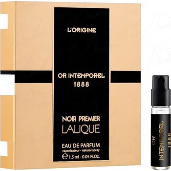 Dámský parfém Lalique Lalique Noir Premier Or Intemporel 1888, EDP - Vzorek vůně Pre všetkých Parfumovaná voda