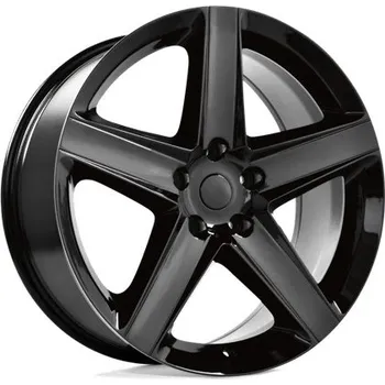 Alu kolo Performance Replicas PR129 disk 20x10 5X127 71.5 ET50, Lesklá černá