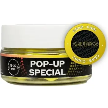 Boilies Imothep carpbaits Pop-up special - krab a kari (ANUBIS2) 16 mm 50g