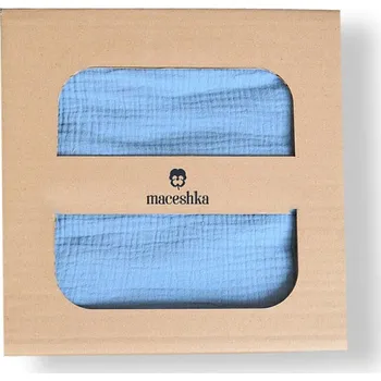 Povlečení Maceshka Mušelínové povlečení Nature, jean