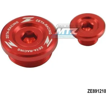 Zátky motoru - ZETA ZE89-1210 - Kawasaki KXF250 / 04-10 + Suzuki RMZ250 / 04-06 - červené SUZUKI RM-Z 250 2004-2006