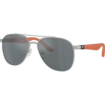 Sluneční brýle Dětské sluneční brýle Emporio Armani zelená barva, 0EK2001 81X, vel. 53