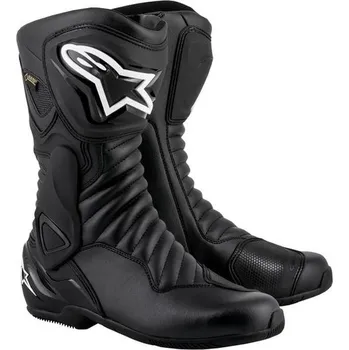 Moto obuv Boty smx 6 gore-tex, alpinestars (černá, vel. 40)