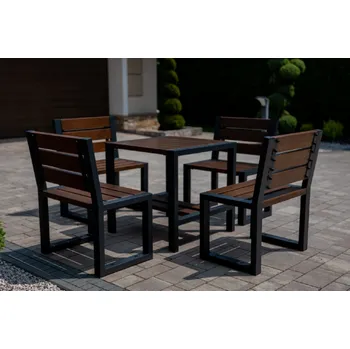 Zahradní sestava Zahradní set TRENDY 8 (Olše) Ořech