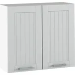 Horní skříňka, světlešedá/bílá, JULIA TYP 11