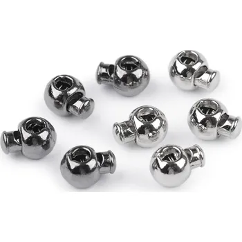 Vrut Kovové brzdičky 12x16 mm, Balení 200 ks, Varianta 2 nikl černý