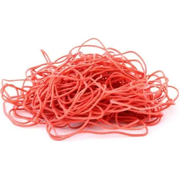 Obalový materiál Gumičky průměr 60 mm, tloušťka 1,5 mm, balení 1 kg