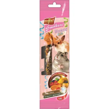 Krmivo pro hlodavce VITAPOL Weekend Style Smakers pro hlodavce ovocné 1 ks