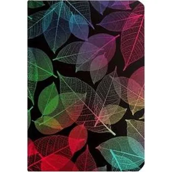 Set školních potřeb Notes Narcissus kropki 10x14 cm Neon Leaves - Pavel Sirůček