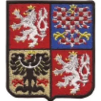 Nášivka Nášivka znak České republiky 7x8 cm suchý zip - barevná