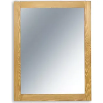 Zrcadlo Drewmax LA700 zrcadlo masiv borovice rustikal (Voskovaný borovicový nábytek)