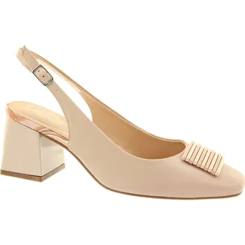 Dámské lodičky EPICA Dámské kožené béžové lodičky OE11275-528-644-03-N-255 Velikost 40