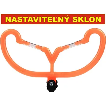Podpěrka - feeder oranžová přední šířka 19cm