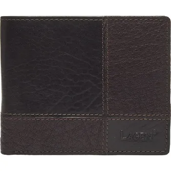 Peněženka pánská peněženka kožená 2108/T - tmavě hnědá - DBRN