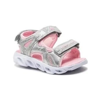 Dámské sandále Sandály Leaf Silver LMELB L Stříbrná 33