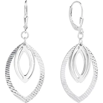 Náušnice Bealio BEALIO Stříbrné náušnice SLZA 03-12639-1872