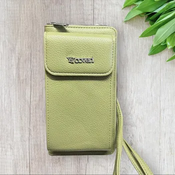 Kabelka Dámská kabelka/peněženka YYcoveri Barva: Zelená