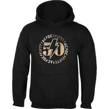 Pánská mikina mikina s kapucí pánské AC-DC - Fifty - F.B.I. - H003 - 3XL