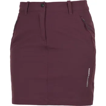 Dámská sukně Northfinder Dámská turistická strečová sukně CLAUDETTE, plum, S