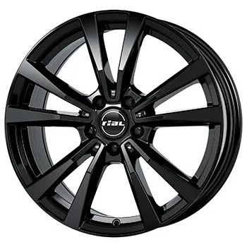 Alu kolo alu-kola RIAL M12 8x19, 5x112 ET43, černý-lesklý