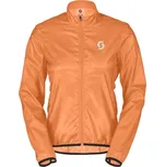 SCOTT Cyklistická větruodolná bunda - ENDURANCE WB W - oranžová M