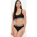 KARL LAGERFELD Spodní část bikin 240W2222 Černá XS