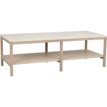 Konferenční stolek ROWICO Konferenční stolek ORWEL 140x60 cm s bílým pigmentem