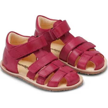 BUNDGAARD BAREFOOT dětské letní sandálky - Sebastian II Dark Red Velikost: 21