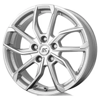Alu kolo alu-kola BROCK RC34 stř. 7x17, 5x108 ET46, Stříbrná