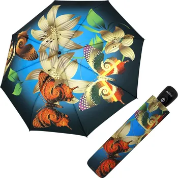 Deštník Doppler Magic Fiber Lilium - dámský plně-automatický deštník