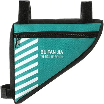 brašna na kolo Trojúhelníková rámová taška na kolo s příslušenstvím - Tmavě zelená B