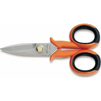 Nůžky na plech Beta Tools BETA NŮŽKY PRO ELEKTRIKÁŘE, ROVNÉ NOŽE S MIKROSERVANTY, NEREZ BE1128BMX