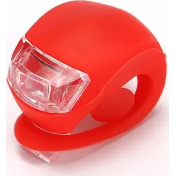 Cyklosvítilna Vodotěsné LED světlo pro kolo - Červené