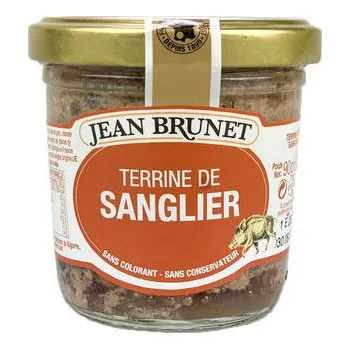 Kančí terina ve skle SPECIAL EDITION 90g Jean Brunet