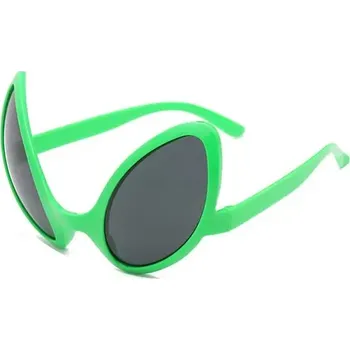 Vtipné duhové sluneční brýle s UV ochranou - Zelená