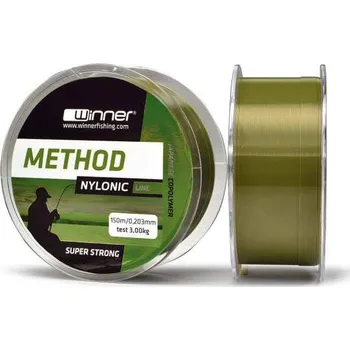 Silon Nylonic Method line 300m - zelený 0,203mm