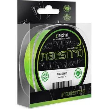 Delphin MAESTRO / fluo zelená|0,07mm 4,5kg 150m