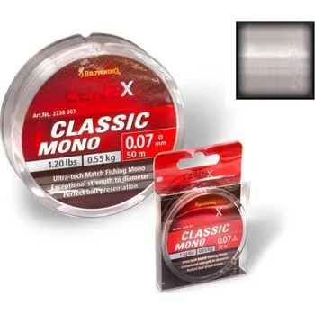 Feeder silon Cenex Classic Mono - průhledný 50m 0,06mm / 0,45kg