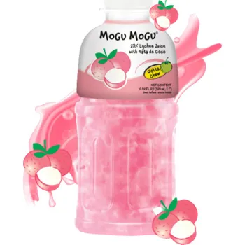 Mogu Mogu Žvýkací nápoj - Liči 320ml