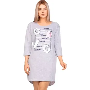 Dámské noční prádlo Dámská noční košile 403 REGINA žlutá tmavá L