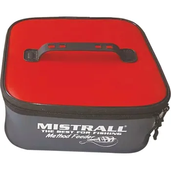 Pouzdro na rybářské vybavení Mistrall taška s červeným víkem 28x28x10